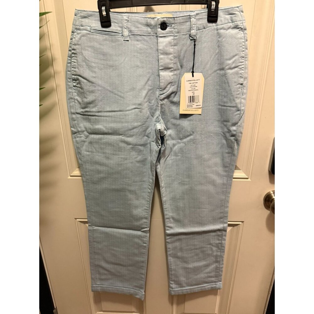 Current/Elliott The Captain Pants In French Enamel Size 31